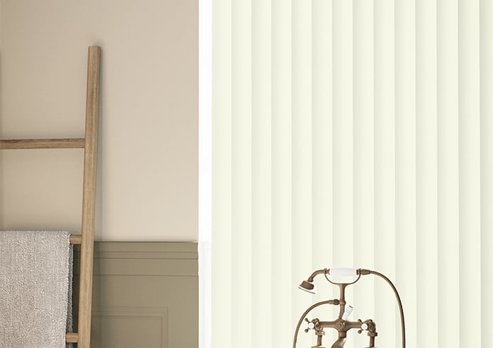 Treviso (Blackout), Eggshell - Vertical Blind - Image 5